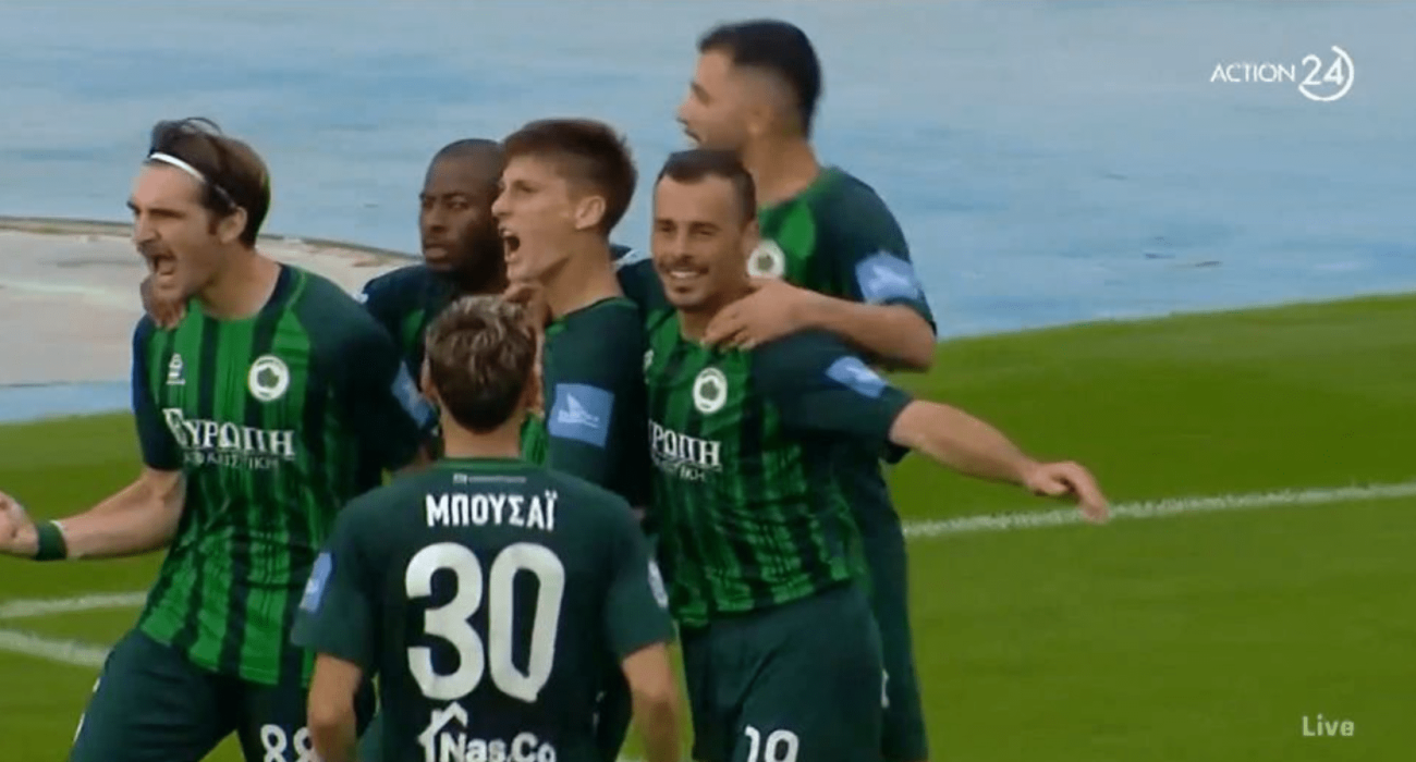 Οι παίκτες της Μαρκό πανηγυρίζουν / Screenshot