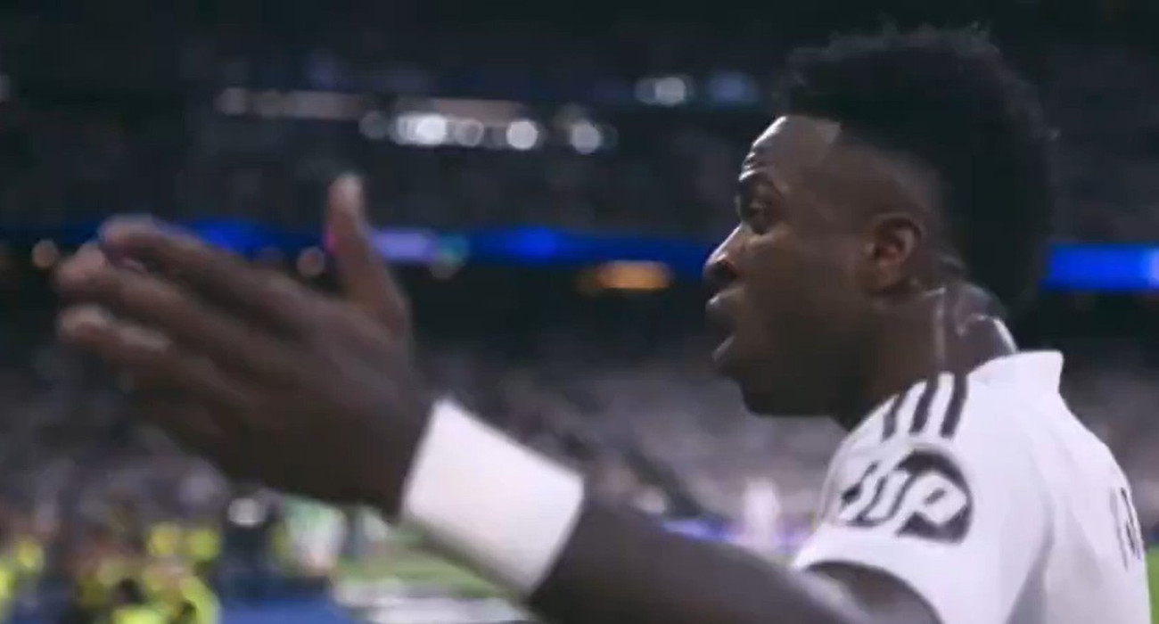 Έξαλλος ο Βινίσιους επειδή έγινε αλλαγή στο Clasico / Screenshot