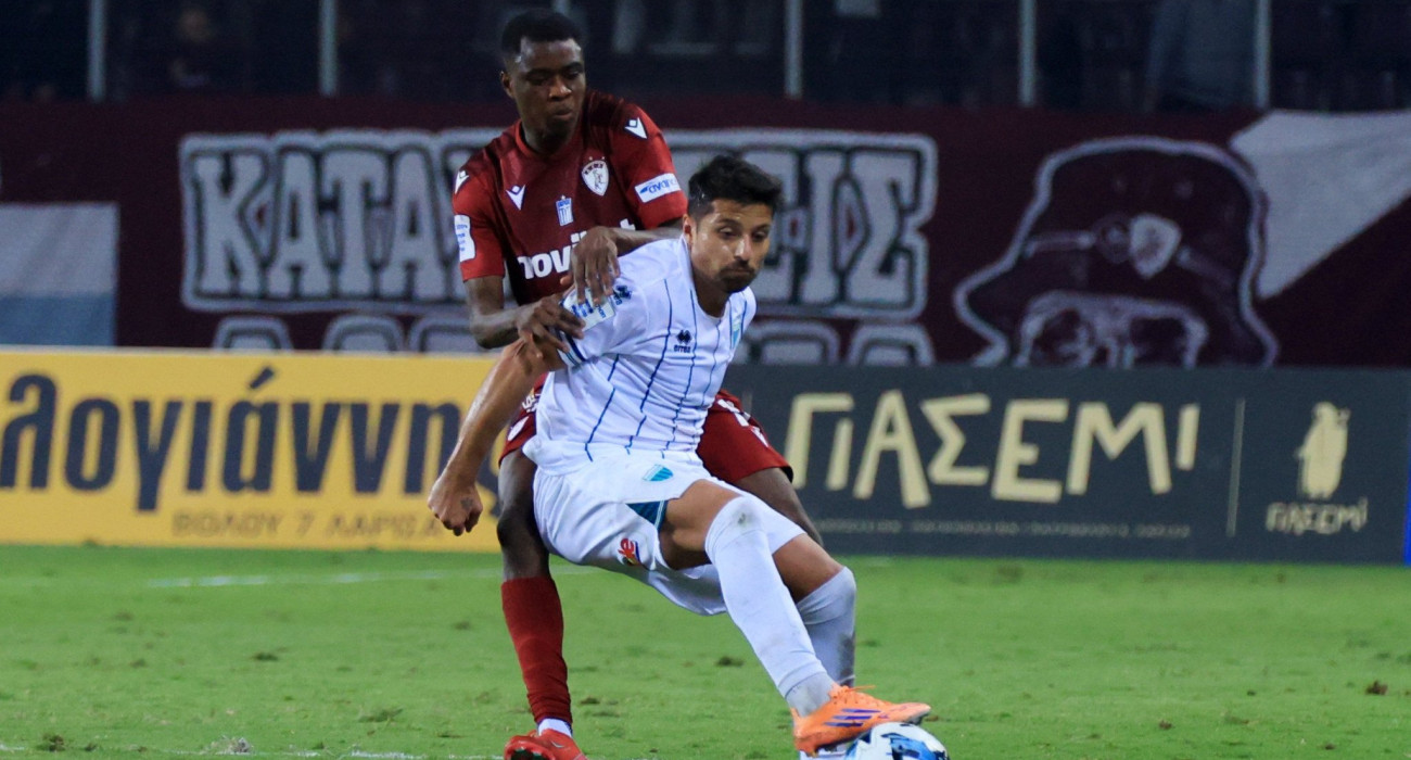 Στιγμιότυπο από την αναμέτρηση ΑΕΛ Novibet - Λεβαδειακός / Πηγή: Intime