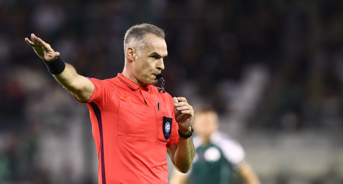 Ο διαιτητής Θανάσης Τζήλος / Πηγή: Eurokinissi