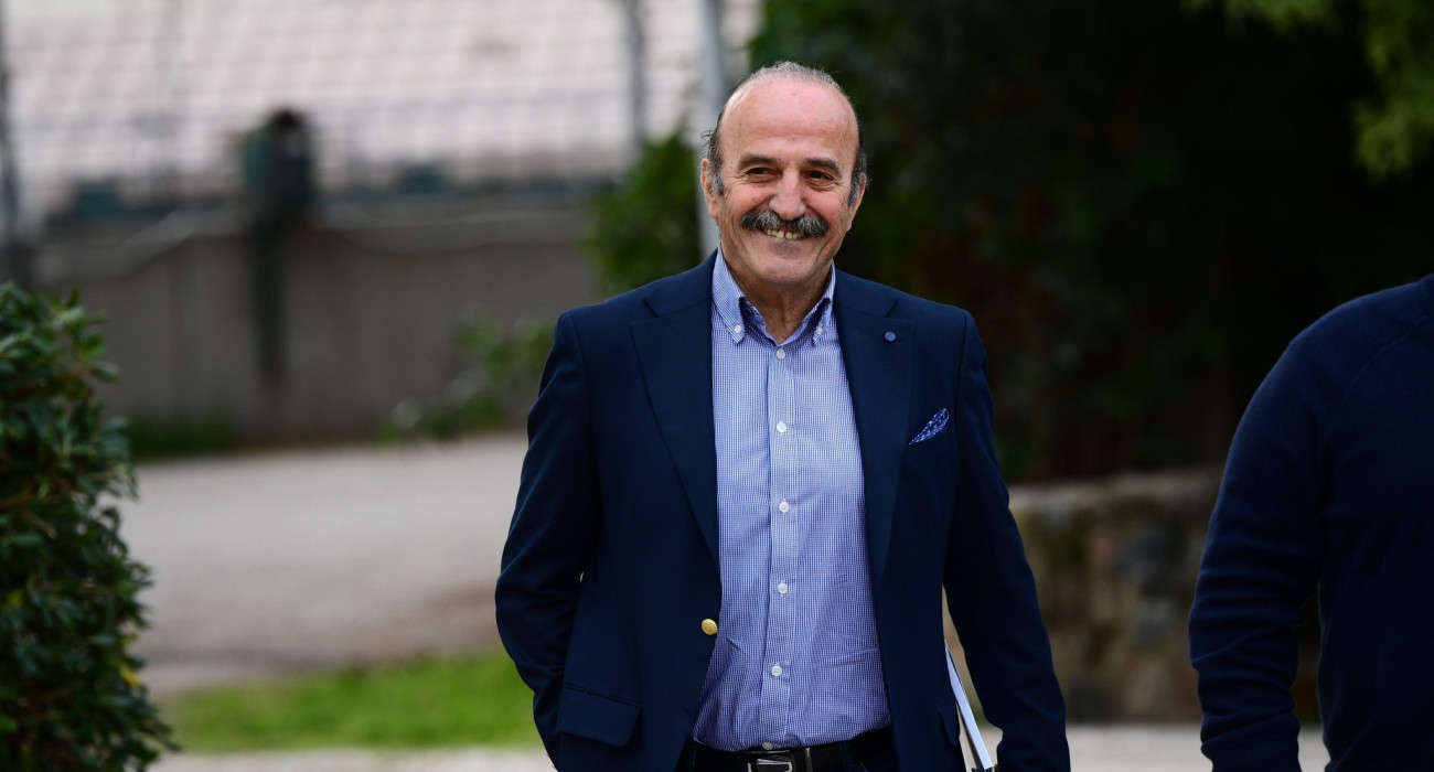 O πρόεδρος της ΕΠΣ Ηρακλείου κι αντιπρόεδρος της ΕΠΟ, Νίκος Τζώρτζογλου / Πηγή: Eurokinissi