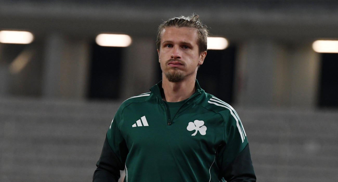 Ο Τιν Γεντβάι με την φανέλα του Παναθηναϊκού / Πηγή: InTime