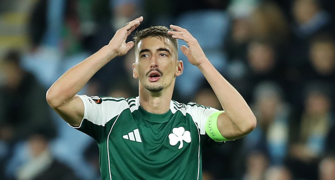 Ο Φίλιπ Τζούρισιτς με τη φανέλα του Παναθηναϊκού / Πηγή: Eurokinissi