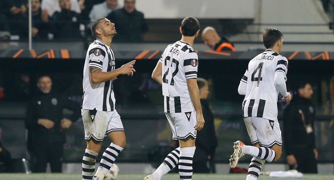 Οι παίκτες του ΠΑΟΚ πανηγυρίζουν / Πηγή: InTime