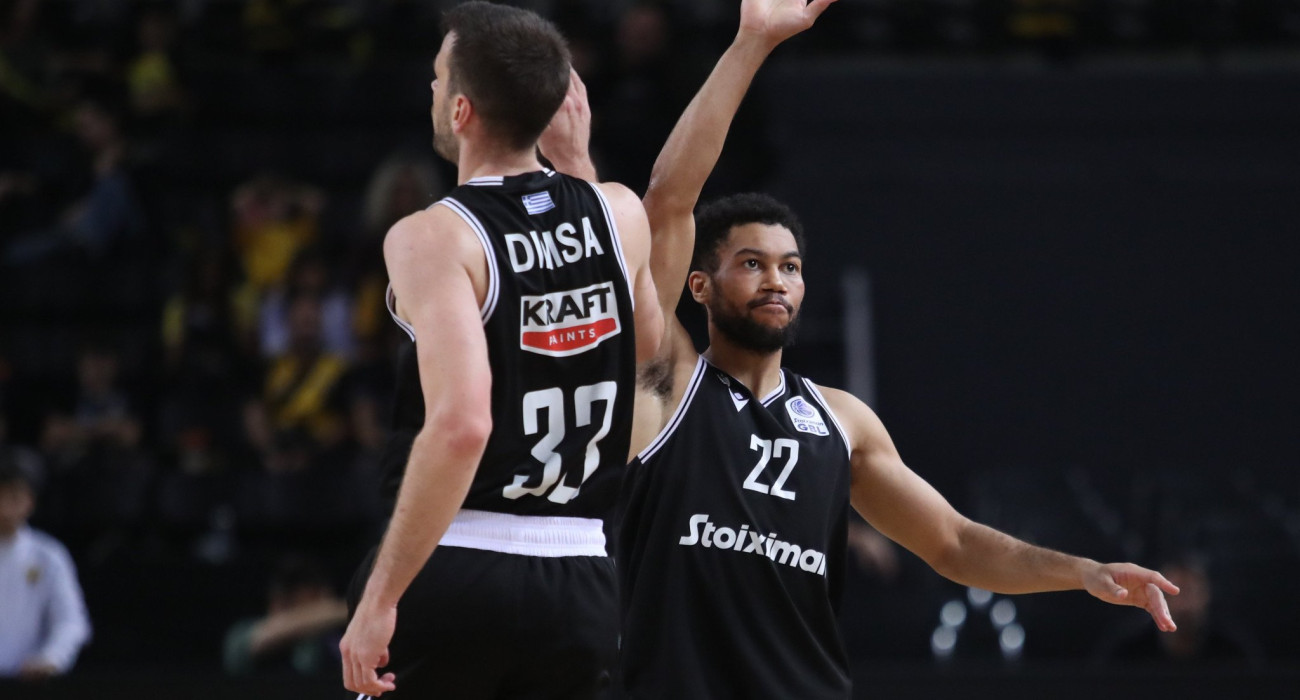 Ο Μπράουν με τον Ντίμσα στον ΠΑΟΚ