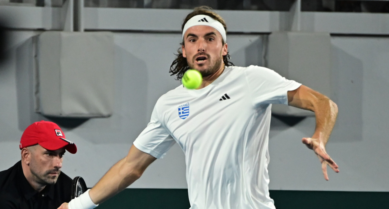 Ο Στέφανος Τσιτσιπάς / Eurokinissi