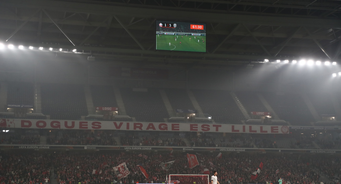 Οι οπαδοί της Λιλ / Πηγή: Eurokinissi