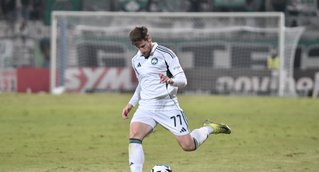 Ο Γιώργος Κυριακόπουλος σε αγώνα του Παναθηναϊκού / Πηγή: Eurokinissi