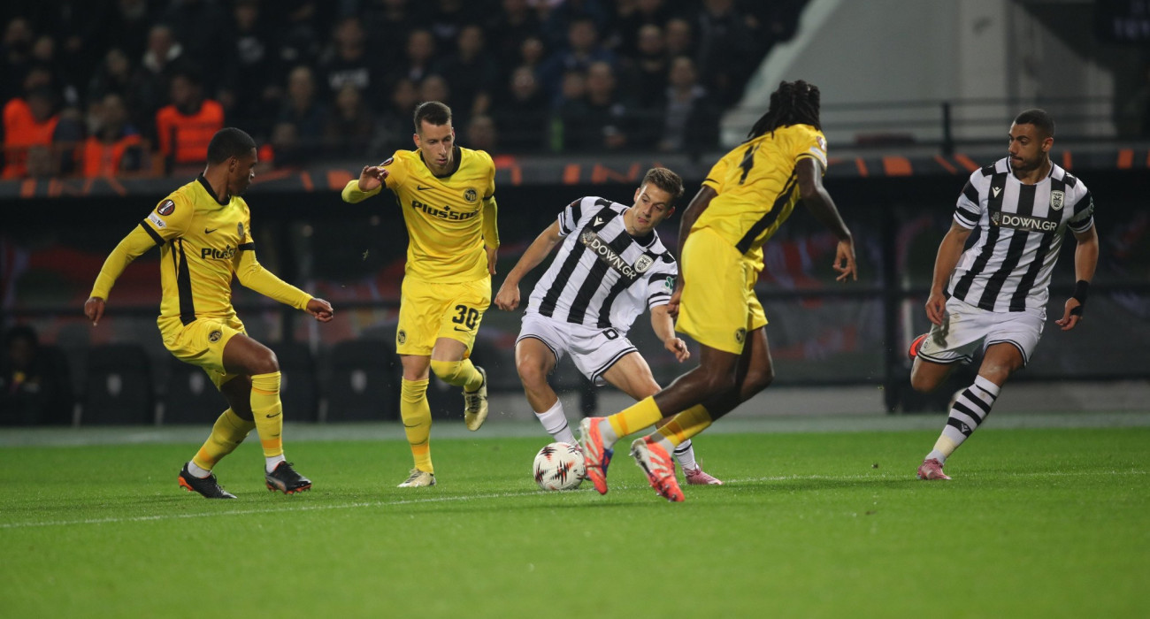 Η προσωπική ενέργεια του Κωνσταντέλια που δεν έγινε... γκολ / Πηγή: Eurokinissi