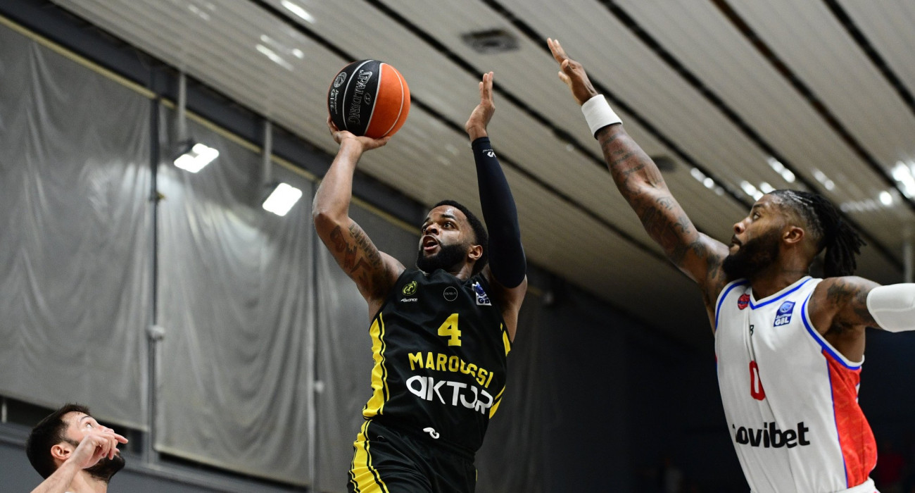 Στιγμιότυπο από το παιχνίδι του Αμαρουσίου με τον Πανιώνιο, Πηγή: Eurokinissi