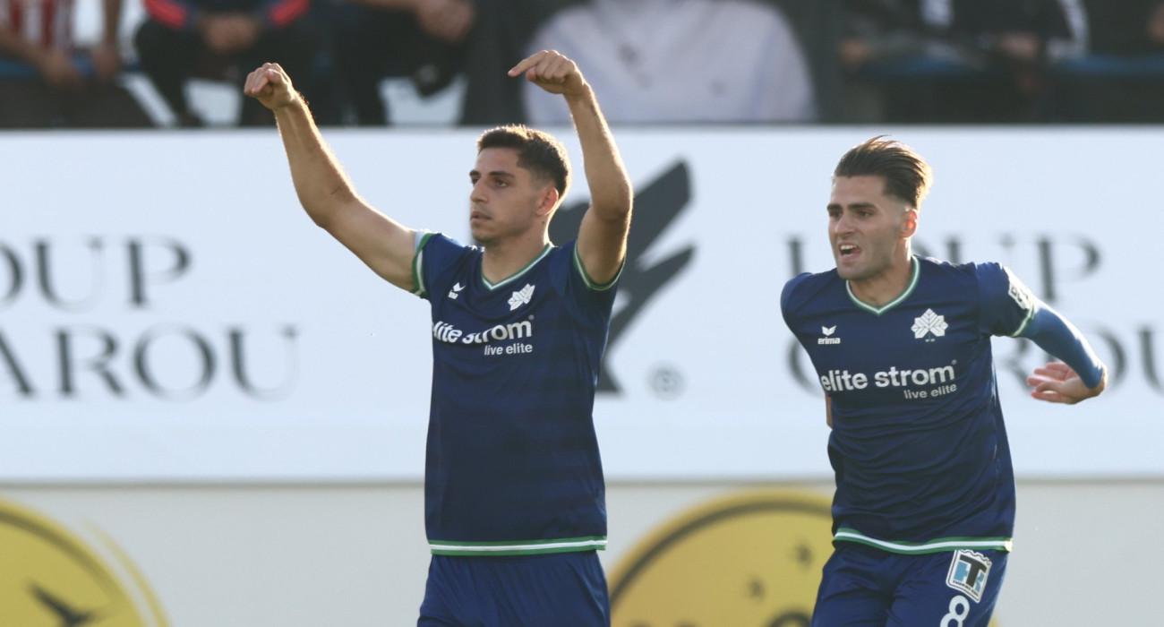 Ο Πάυλος Παντελίδης πανηγυρίζει / Πηγή: Eurokinissi