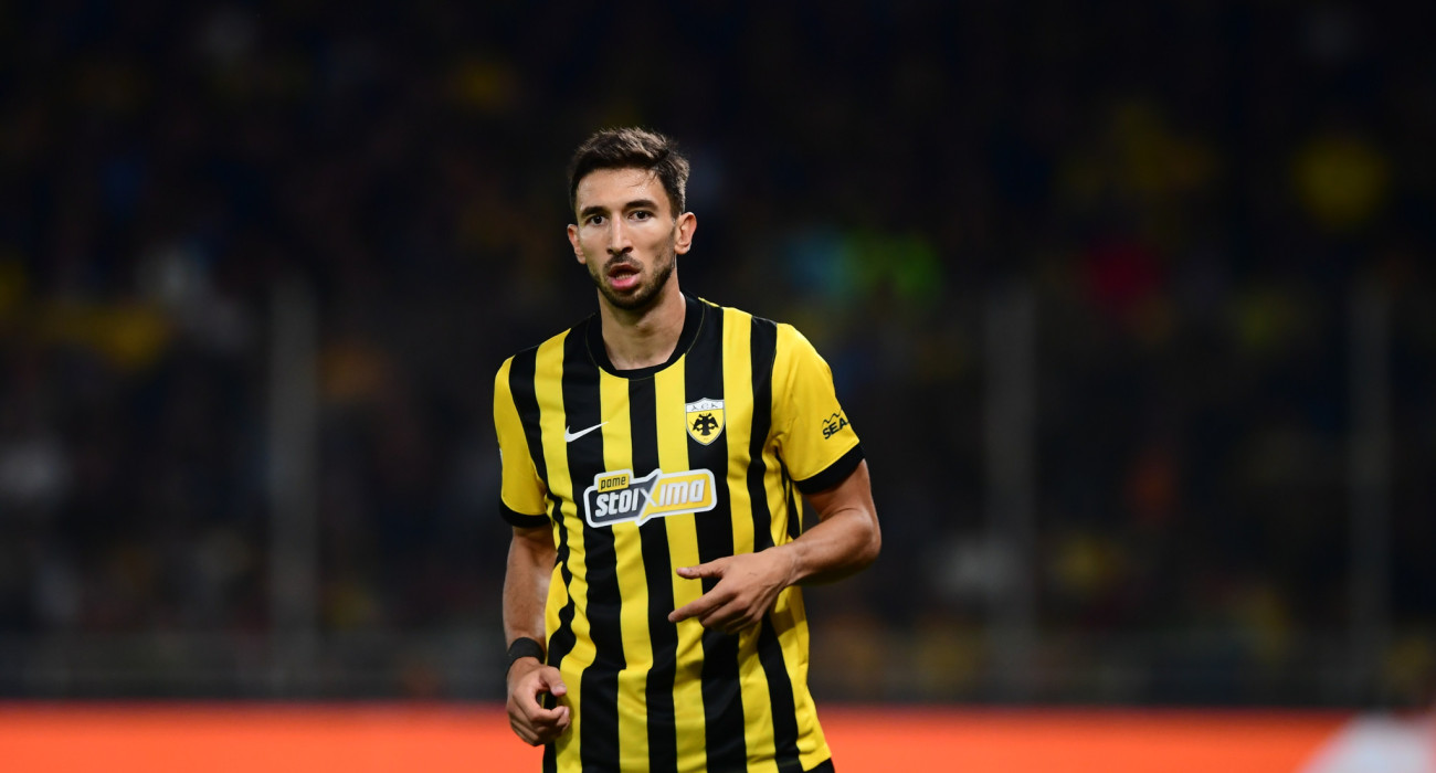 Ο Μάρκο Γκρούγιτς σε αγώνα της ΑΕΚ / Πηγή: Eurokinissi