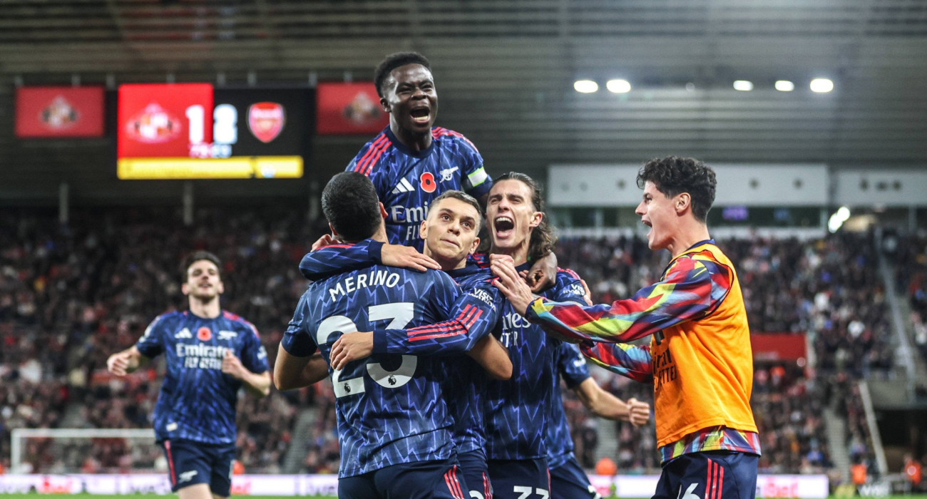 Οι παίκτες της Άρσεναλ πανηγυρίζουν / Πηγή: Imago