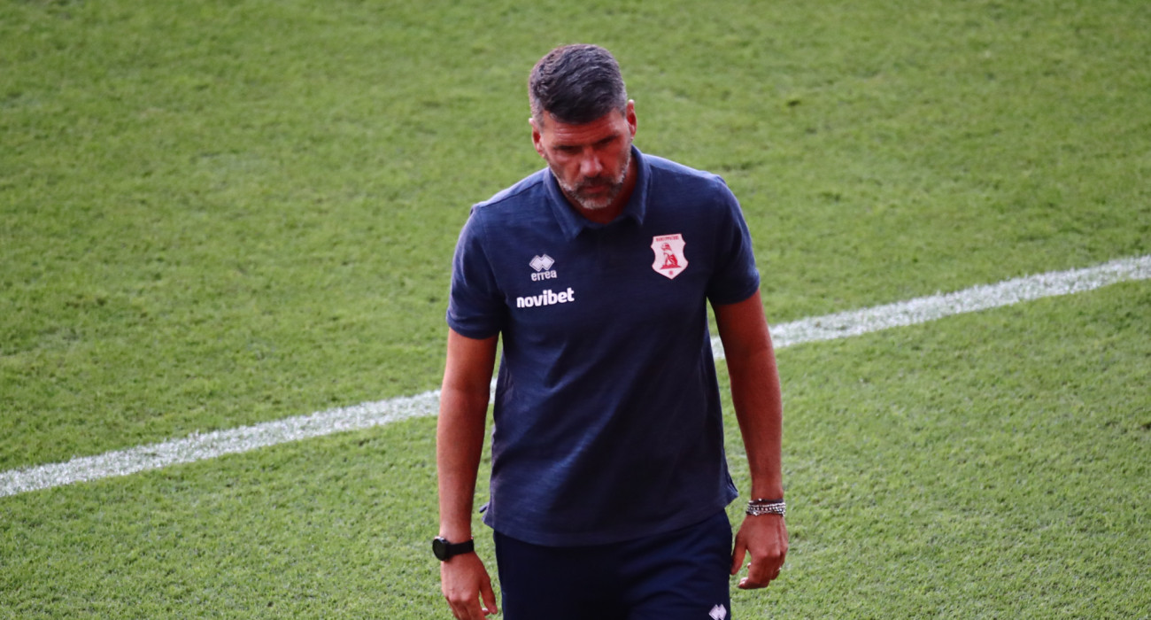 Ο Κριστιάνο Μπάτσι σε αγώνα του Πανσερραϊκού / Πηγή: Eurokinissi