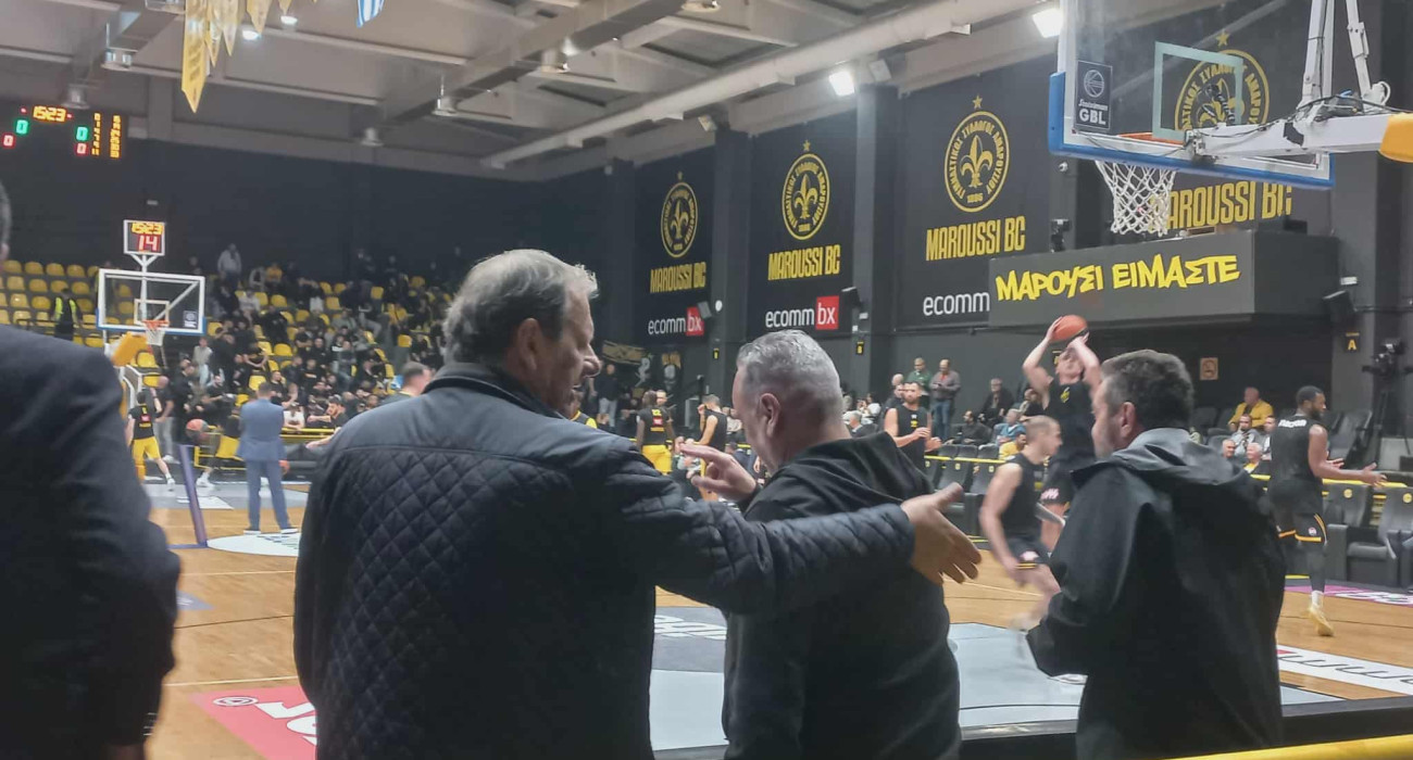 Ο Μάκης Αγγελόπουλος στο Μαρούσι