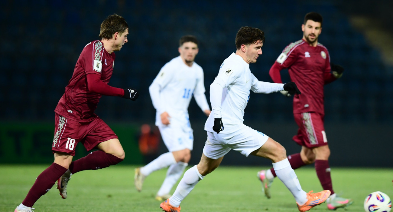 Στιγμιότυπο από την αναμέτρηση Λευκορωσία - Ελλάδα / Πηγή: Intime