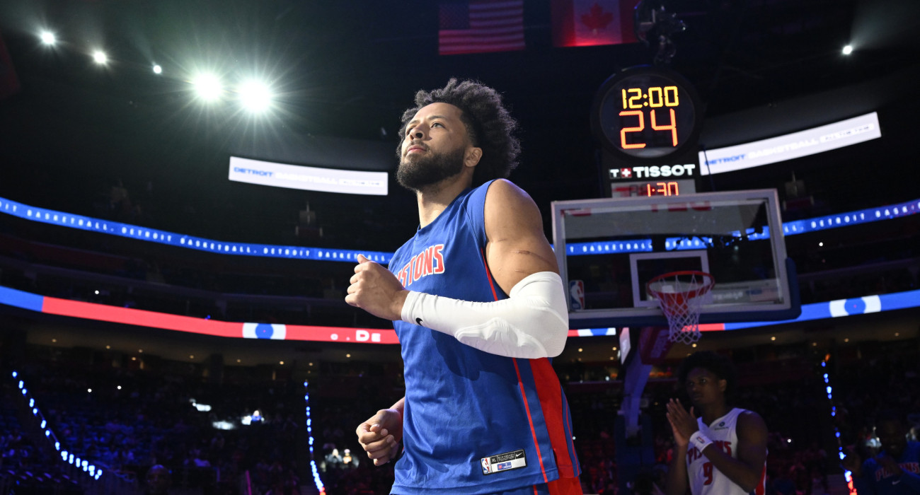 Ο ηγέτης των Ντιτρόιτ Πίστονς, Κέιντ Κάνινγκχαμ / Πηγή: Chris Schwegler / NBAE via Getty Images / Ideal Images