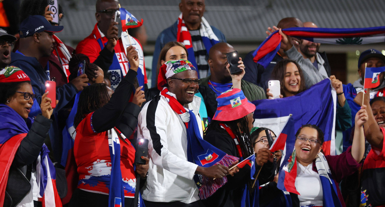 Φίλαθλοι της Αϊτής / Πηγή: Imago