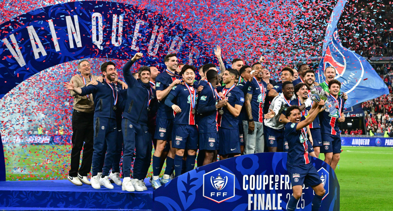 Η απονομή του Coupe de France στην Παρί / Πηγή: Imago