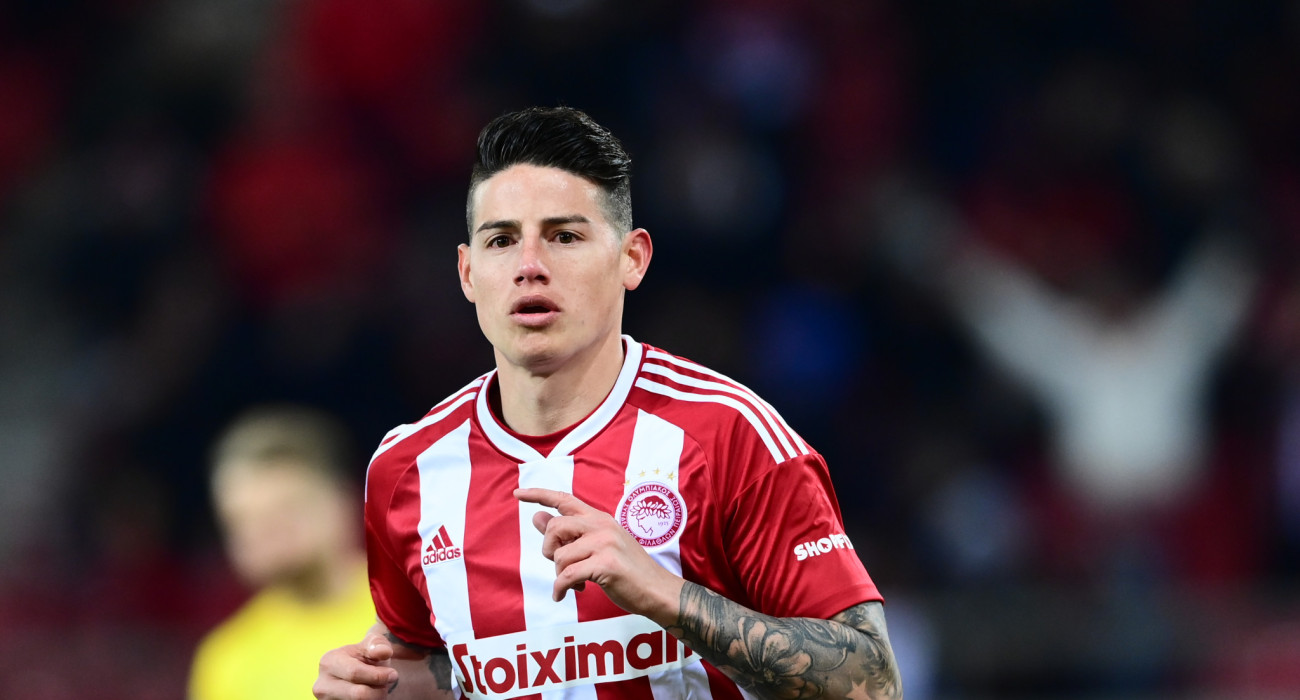 Ο Χάμες Ροντρίγκες όταν αγωνιζόταν στον Ολυμπιακό / Πηγή: Eurokinissi