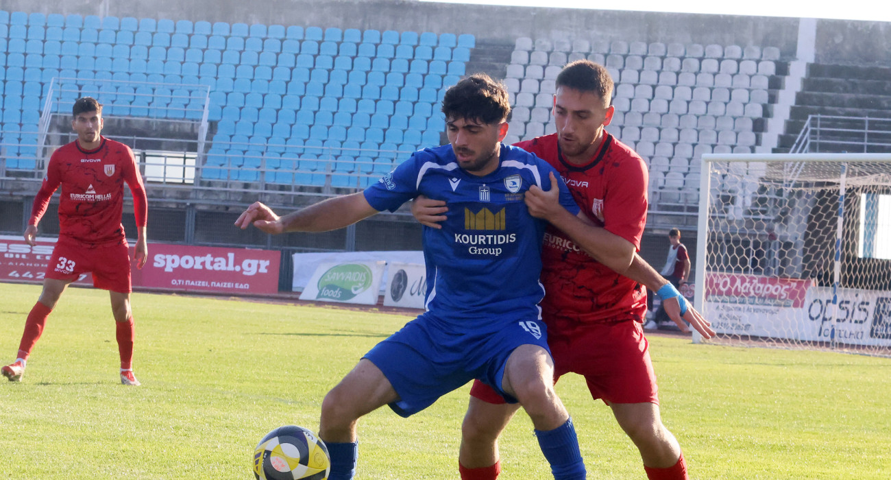 Φάση από το Καβάλα-Καμπανιακός για τη Super League 2 / Πηγή: Intime