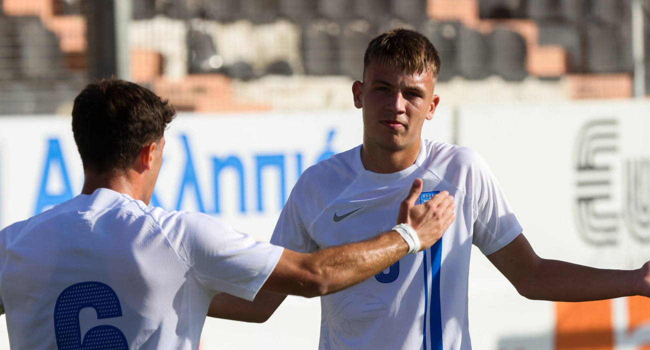 Ο Ανέστης Μύθου σε αγώνα της εθνικής Νέων / Πηγή: Eurokinissi