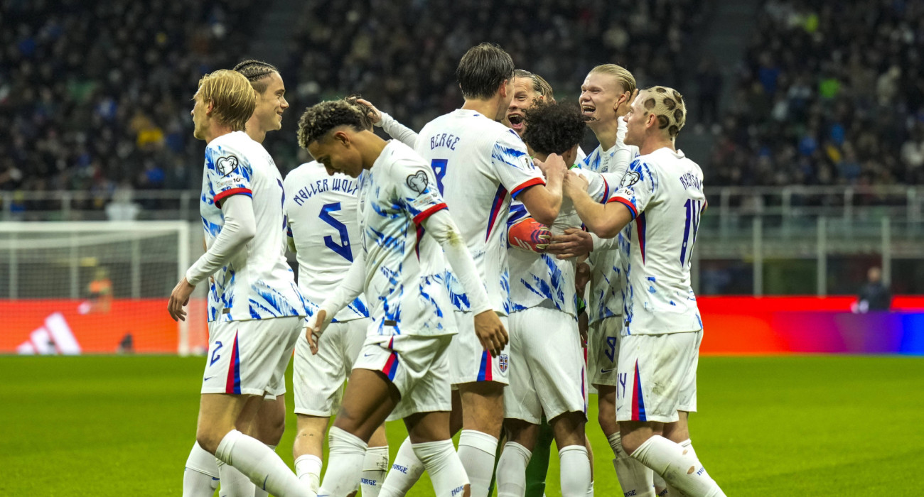 Παίκτες της Νορβηγίας πανηγυρίζουν / Πηγή: Imago