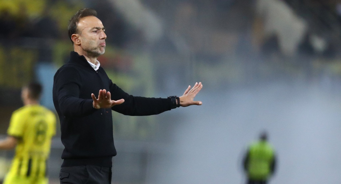 Ο Χρήστος Κόντης στο ΟΦΗ-ΑΕΚ / Πηγή: Eurokinissi