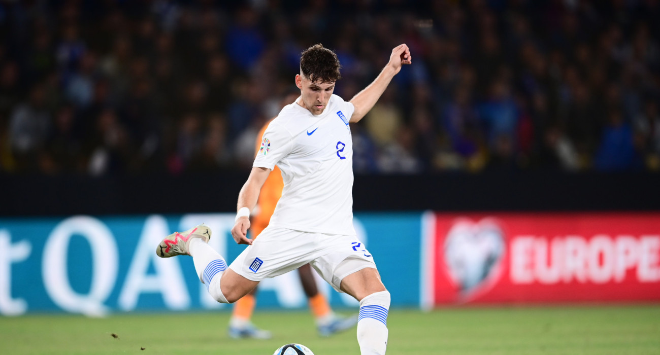 Ο Παναγιώτης Ρέτσος σε αγώνα της Εθνικής Ελλάδας / Πηγή: Eurokinissi