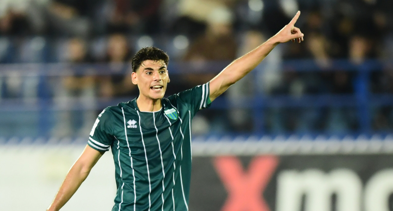 O Τριαντάφυλλος Τσάπρας σε αγώνα του Λεβαδειακού / Πηγή: Eurokinissi