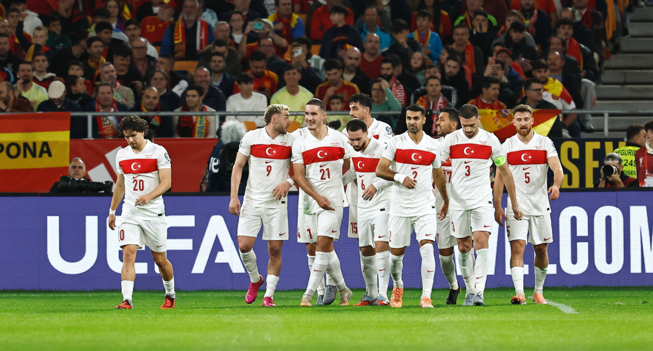 Οι ποδοσφαιριστές της Τουρκίας / πηγή: Imago