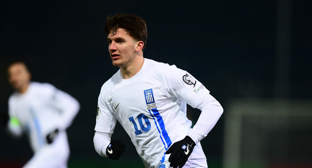 Ο Χρήστος Τζόλης με την εθνική Ελλάδας / Πηγή: Eurokinissi