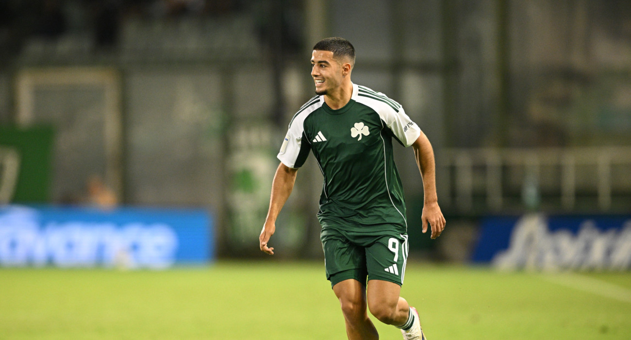 Ο Ανάς Ζαρουρί σε αγώνα του Παναθηναϊκού στη Super League / Πηγή: Eurokinissi