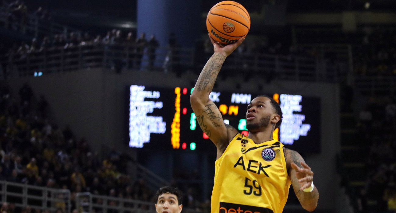 Με Τάκερ η ΑΕΚ στο Game 2 κόντρα στον ΠΑΟΚ