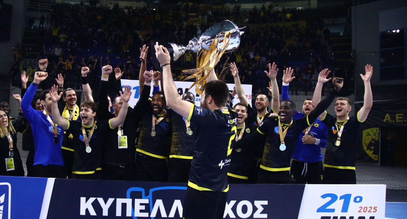 Η ΑΕΚ Κυπελλούχος Ελλάδος χάντμπολ με ισοπεδωτική εμφάνιση στον τελικό!