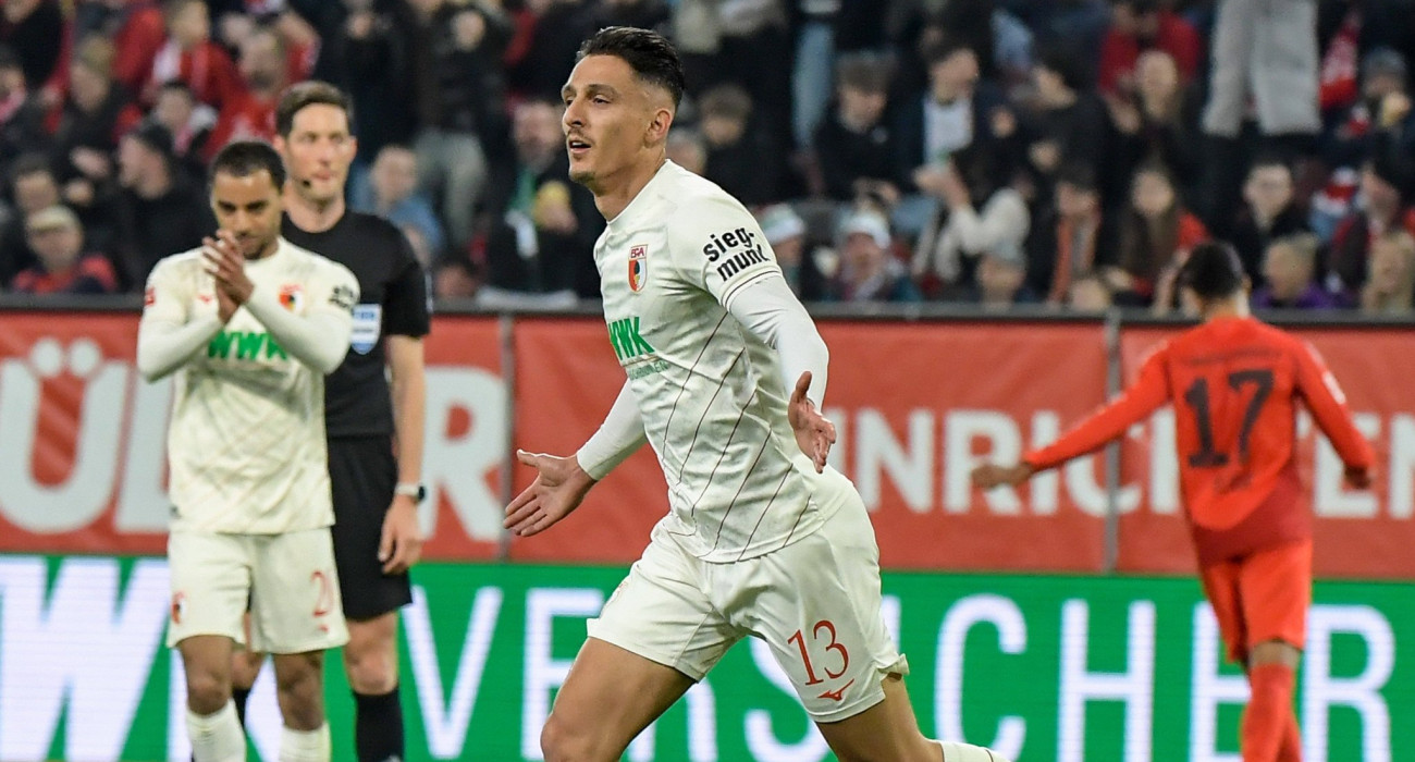 Ο Δημήτρης Γιαννούλης πανηγυρίζει / Πηγή: Imago