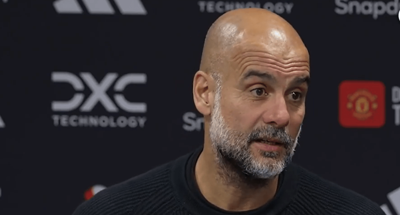 Ο Πεπ Γκουαρδιόλα / Screenshot