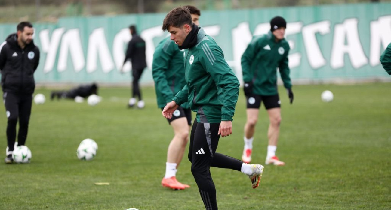 Προπόνηση Παναθηναϊκού Βαγιαννίδης / Πηγή: Eurokinissi