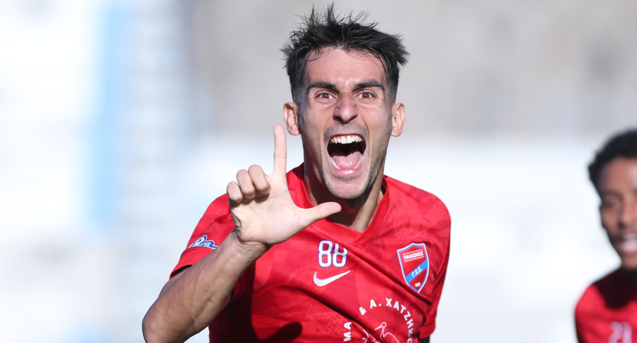 Ο Κωνσταντίνος Παπαγεωργίου πανηγυρίζει / Πηγή: InTime