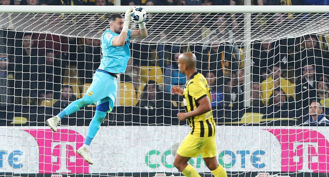 Ο Διούδης στο ματς με την ΑΕΚ/Πηγή: Intime