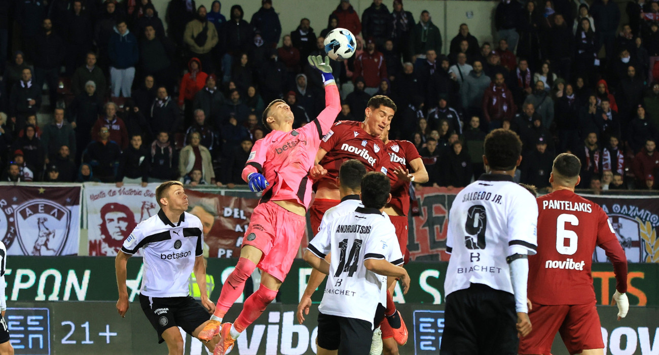 Στιγμιότυπο από την αναμέτρηση ΑΕΛ Novibet με τον ΟΦΗ / Πηγή: InTime