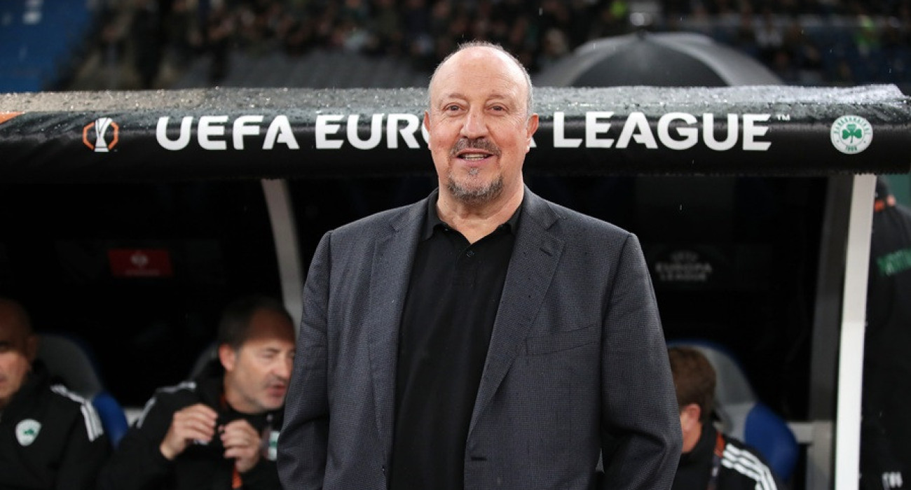 Ο Ράφα Μπενίτεθ στον πάγκο του Παναθηναϊκού / Πηγή: InTime