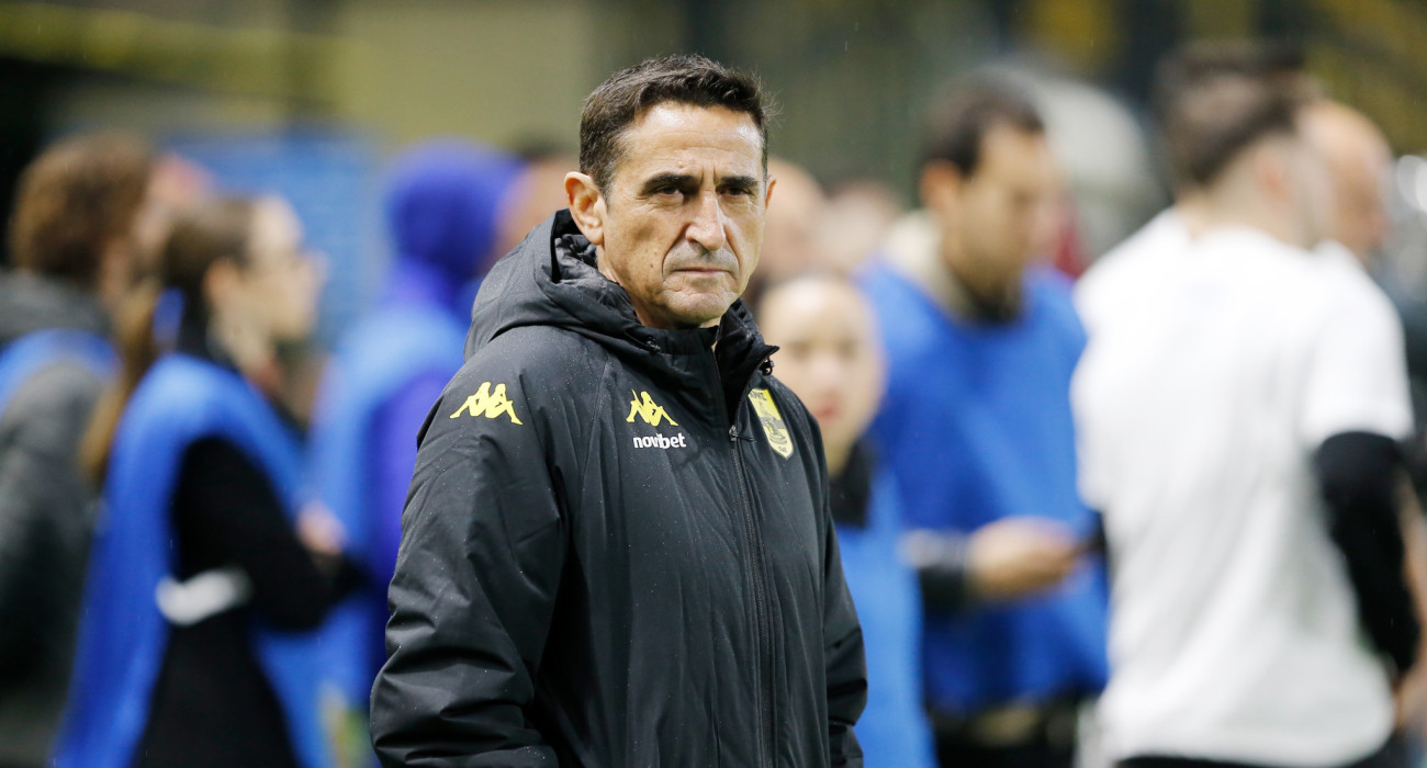 O Μανόλο Χιμένεθ στο Άρης-ΠΑΟΚ / Πηγή: Intime