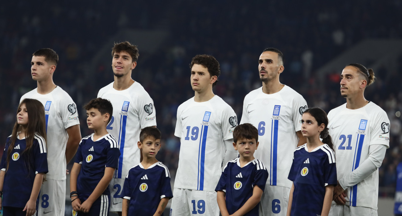 Η εθνική Ελλάδας / Πηγή: Eurokinissi