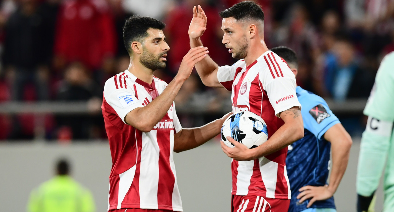 Γιάρεμτσουκ και Ταρέμι πανηγυρίζουν / Πηγή: Eurokinissi