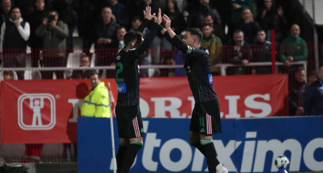 Ο Τάσος Μπακασέτας πανηγυρίζει το γκολ του στις Σέρρες, Πηγή: Eurokinissi