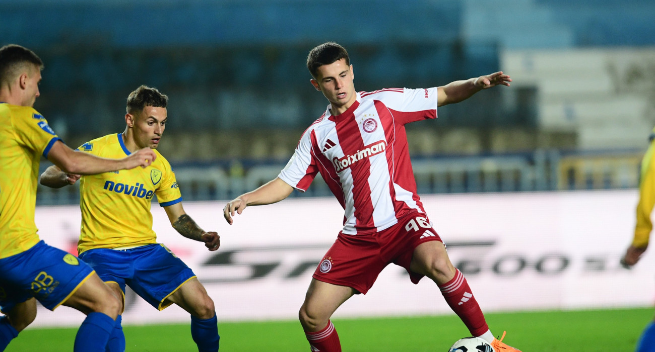 Ο Χρήστος Μουζακίτης στην αναμέτρηση με τον Παναιτωλικό / Πηγή: Eurokinissi