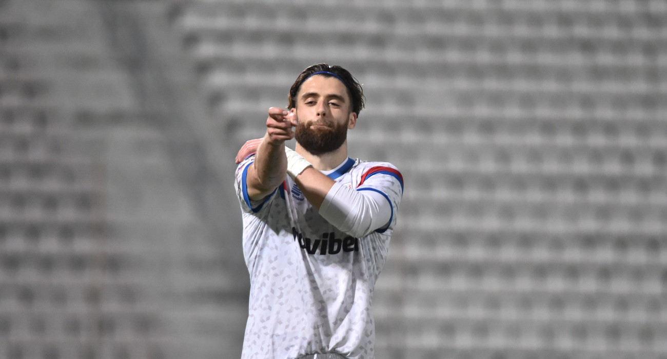 Ο Χάμουλιτς πανηγυρίζει για τον Βόλο / Πηγή: Eurokinissi