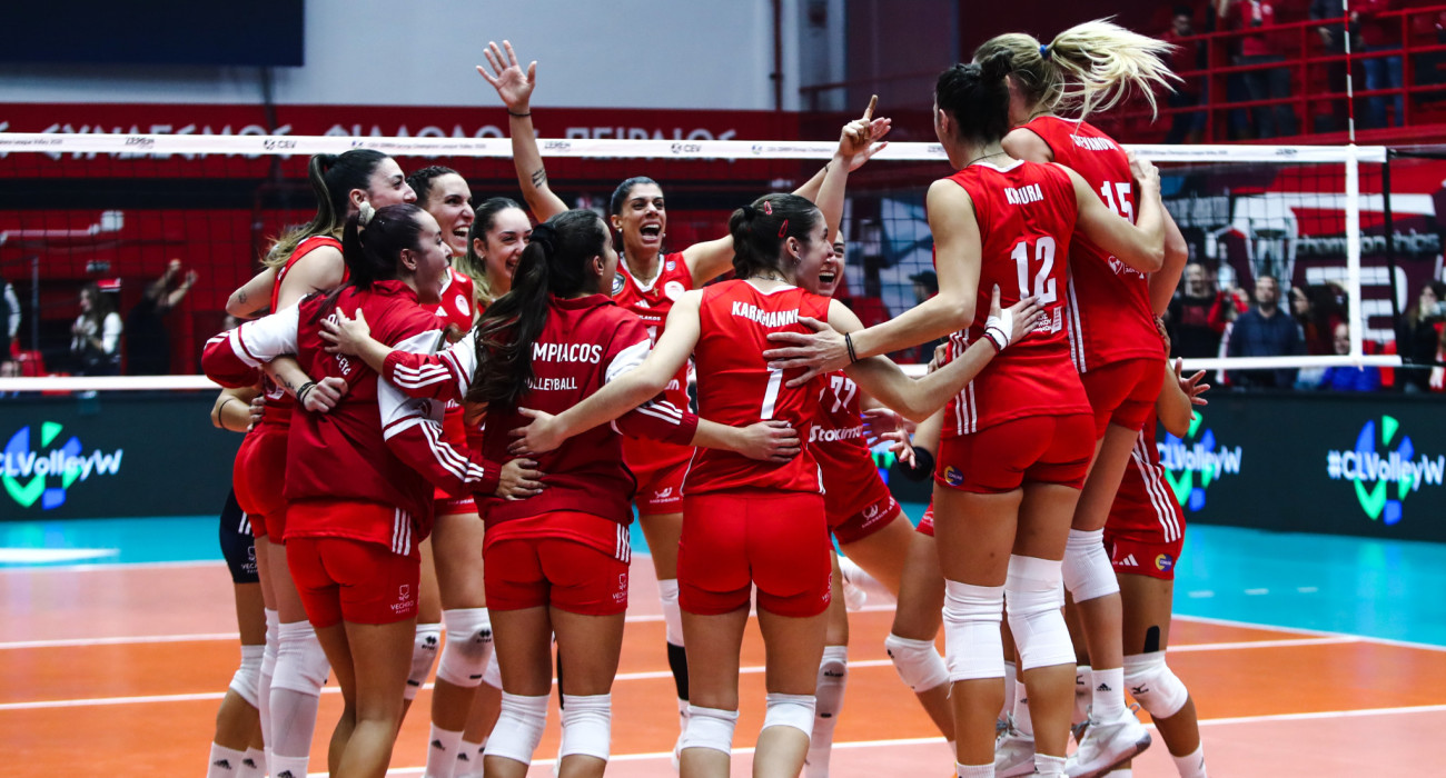 Οι πανηγυρισμοί του Ολυμπιακού / Πηγή: Eurokinissi