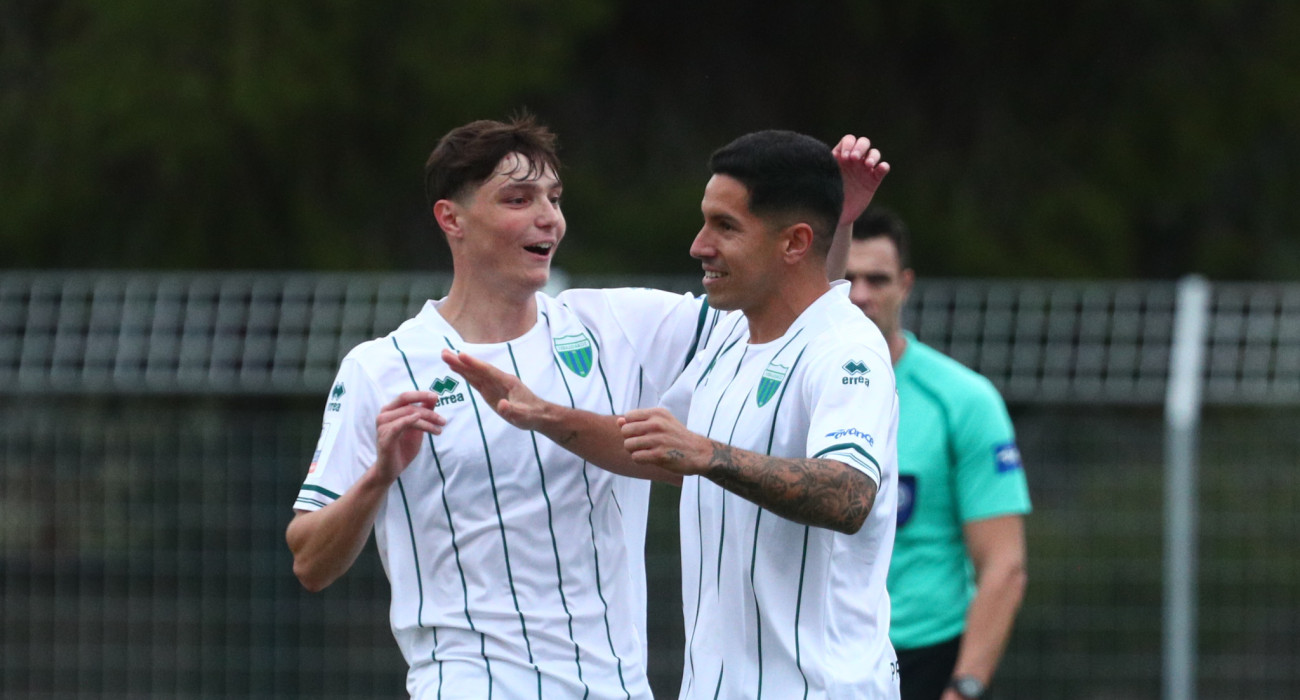 Ποδοσφαιριστές του Λεβαδειακού πανηγυρίζουν / Πηγή: Eurokinissi